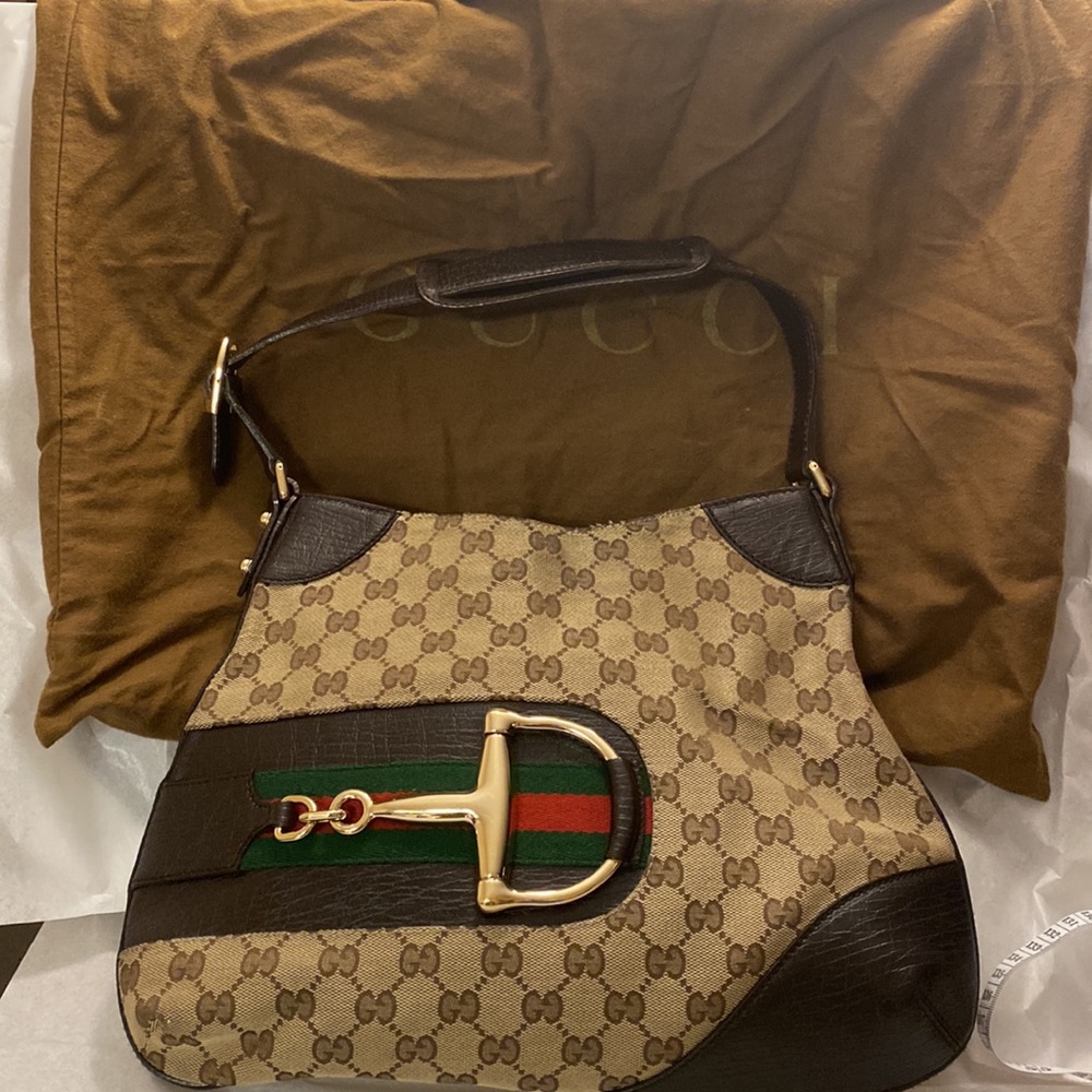 Gucci vintage Jackie O Shoulder Bag